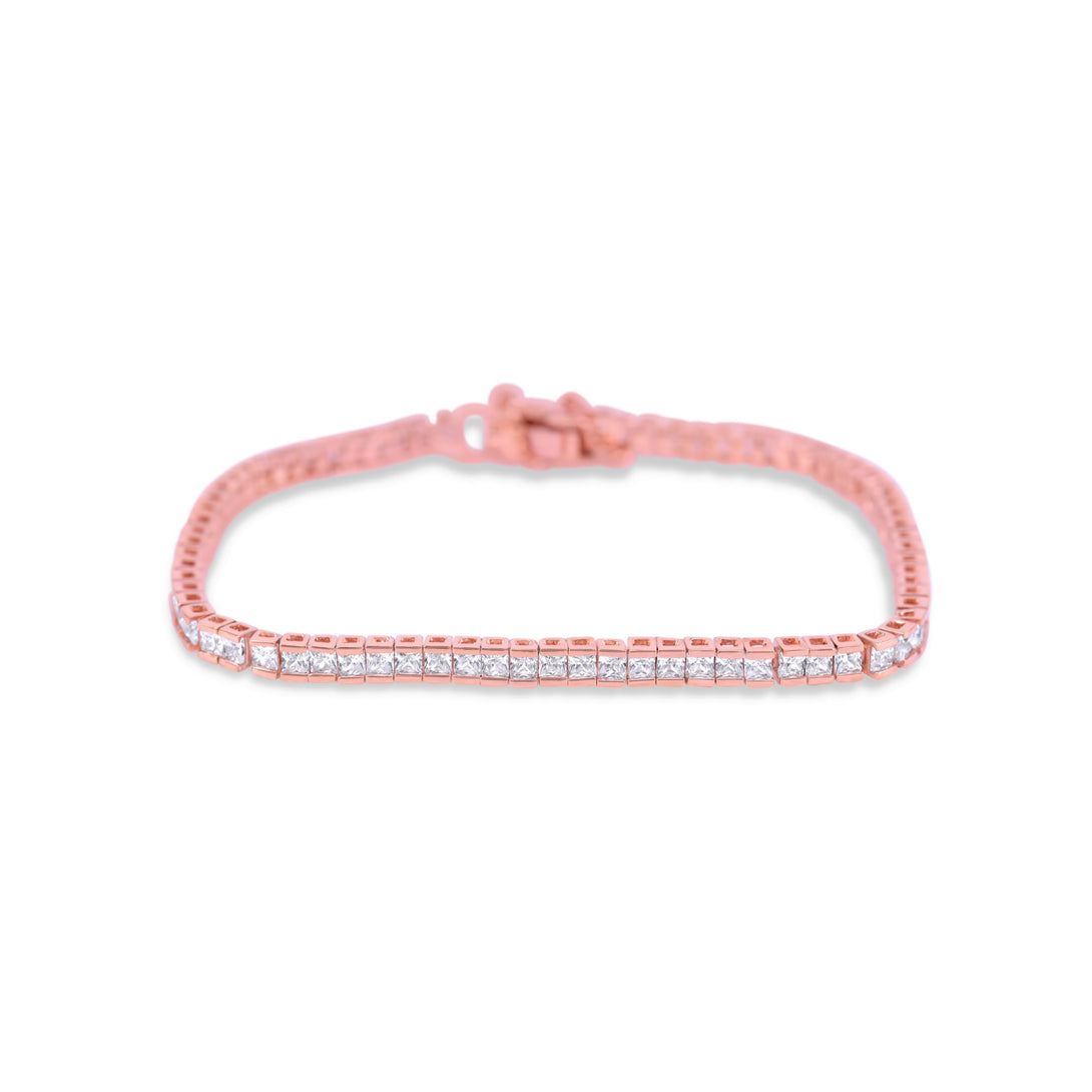 Cubic Crystal Bangle