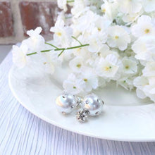 Virgin love pearl studs