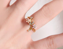 Golden Spring Ring