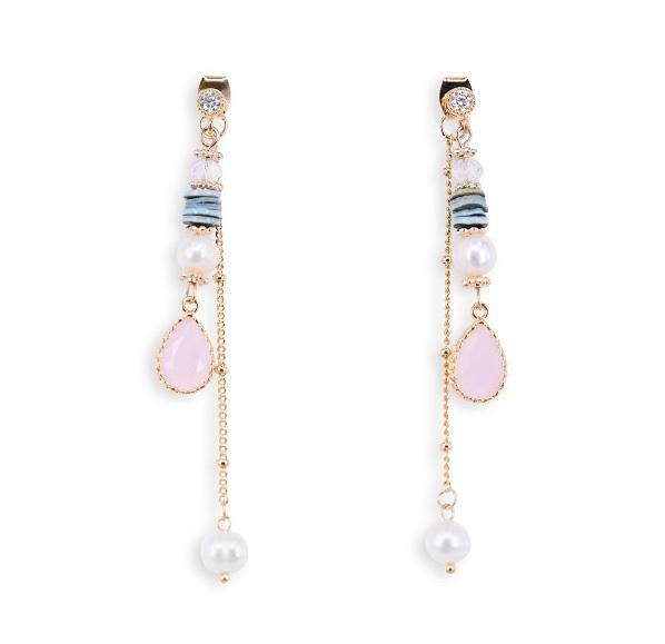 Candy bar colorful drop earrings