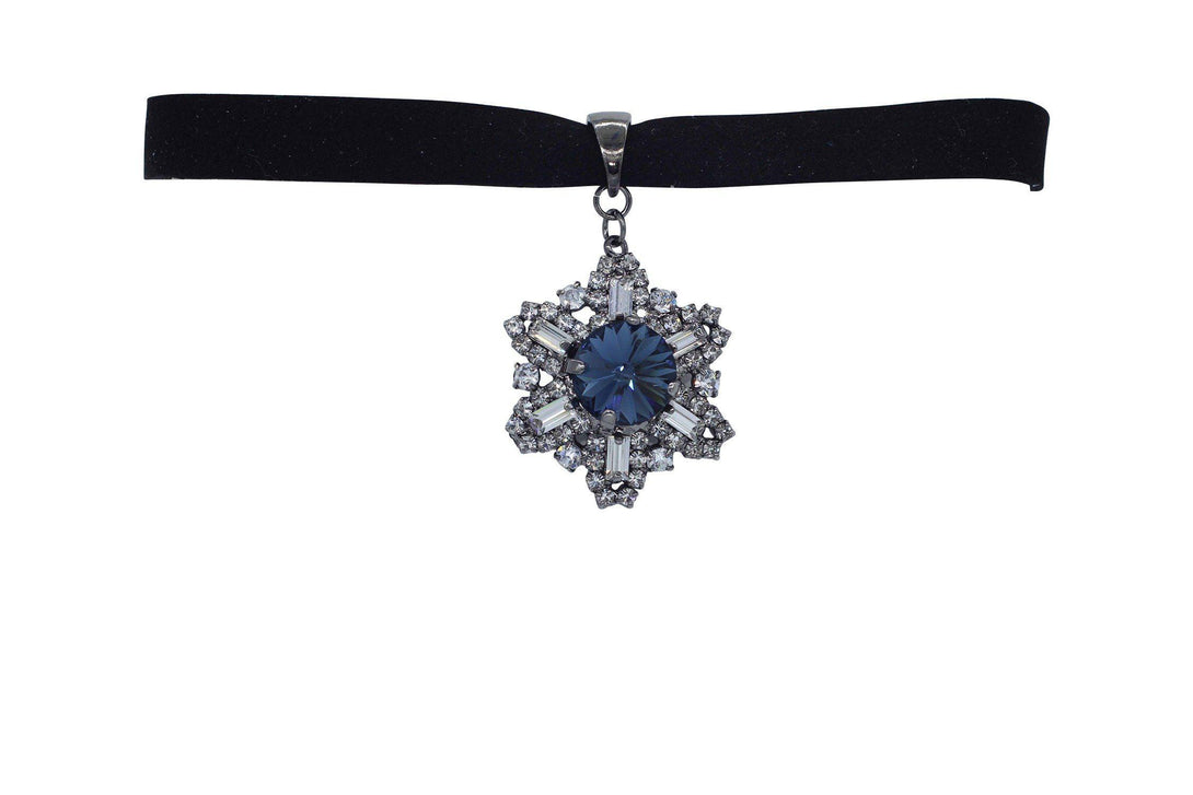 Sapphire Choker Necklace