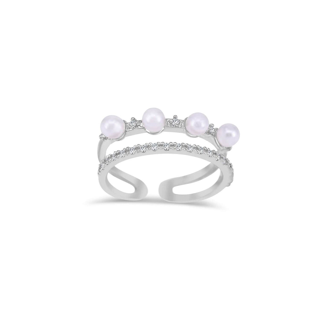 Queen’s Silver Pearl Ring